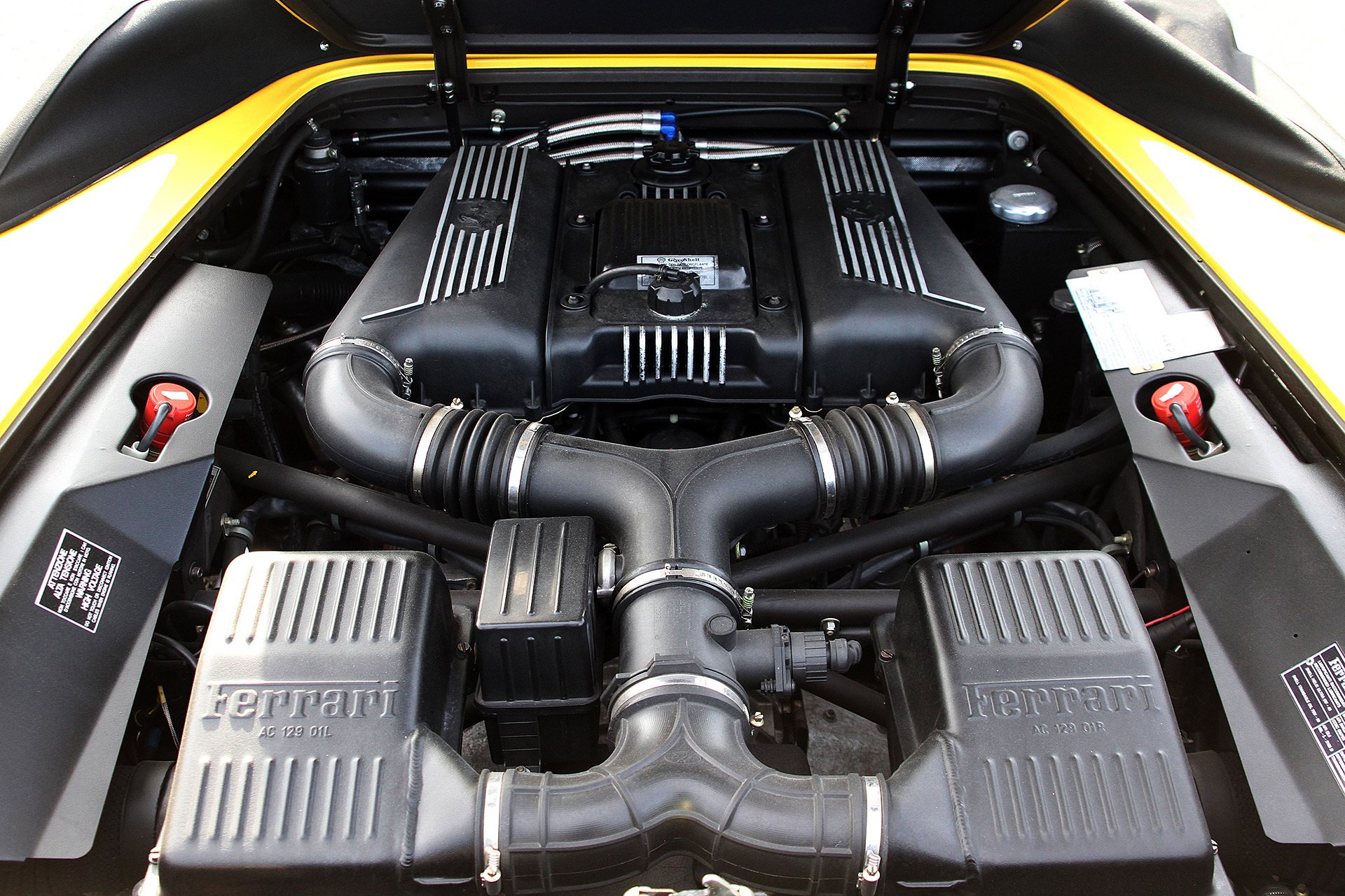 , Ferrari, F355, Spider, Cars, Yellow Wallpaper