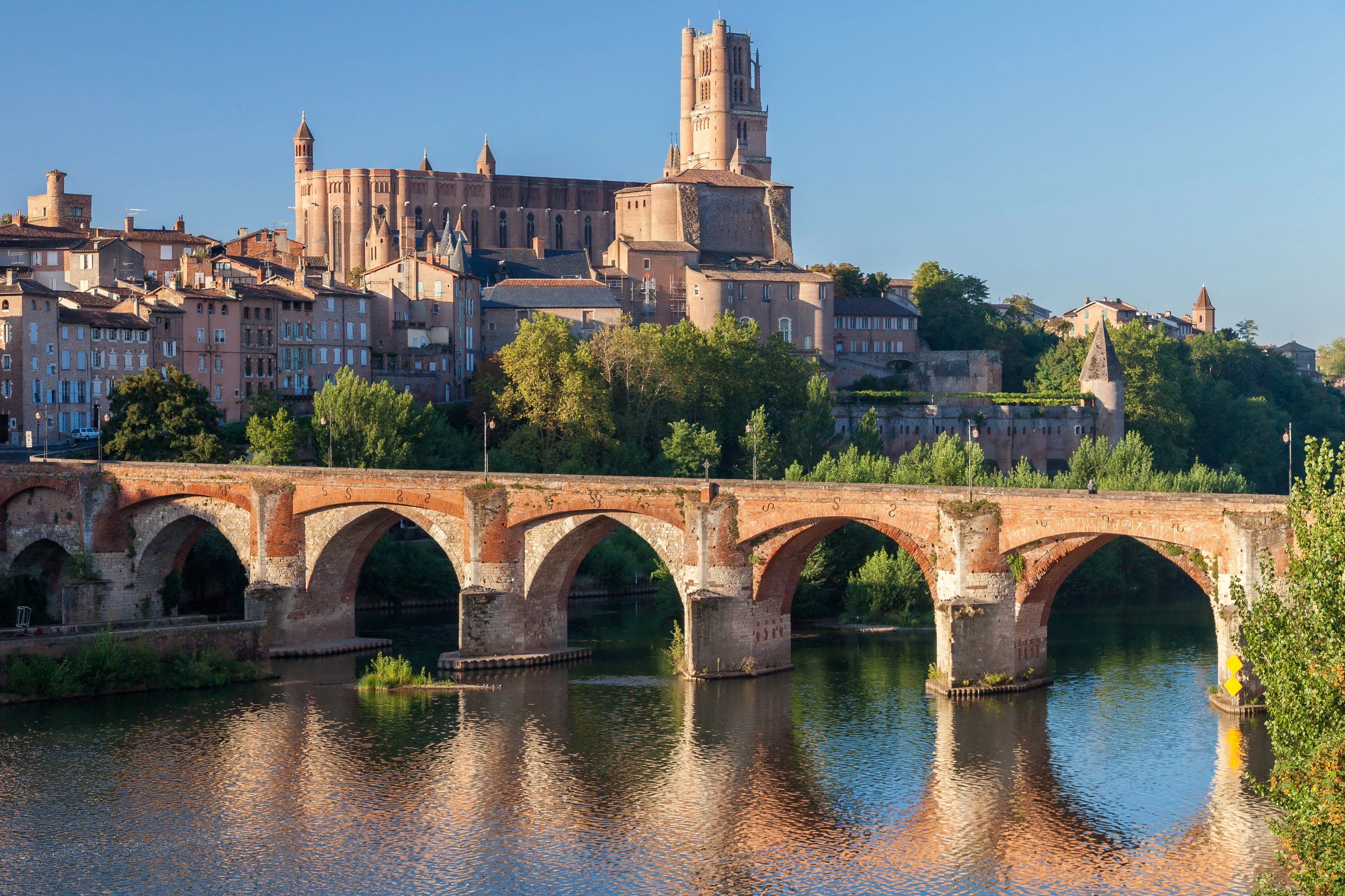 reece, Houses, Fortress, Corfu, Old, Fortress, Cities Wallpaper
