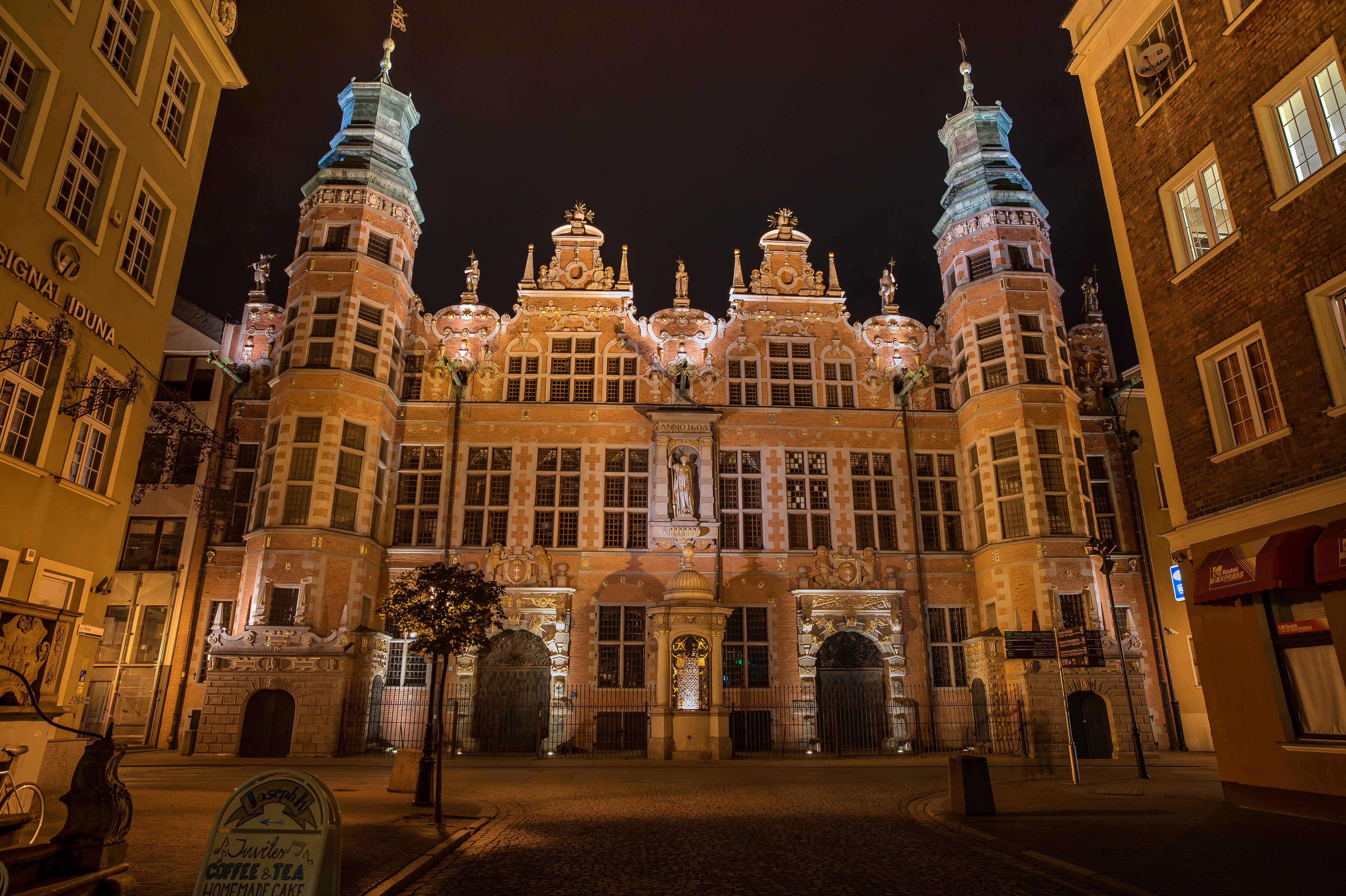 oland, Castles, Rivers, Night, Street, Lights, Wawel, Castle, Krakow, Cities Wallpaper