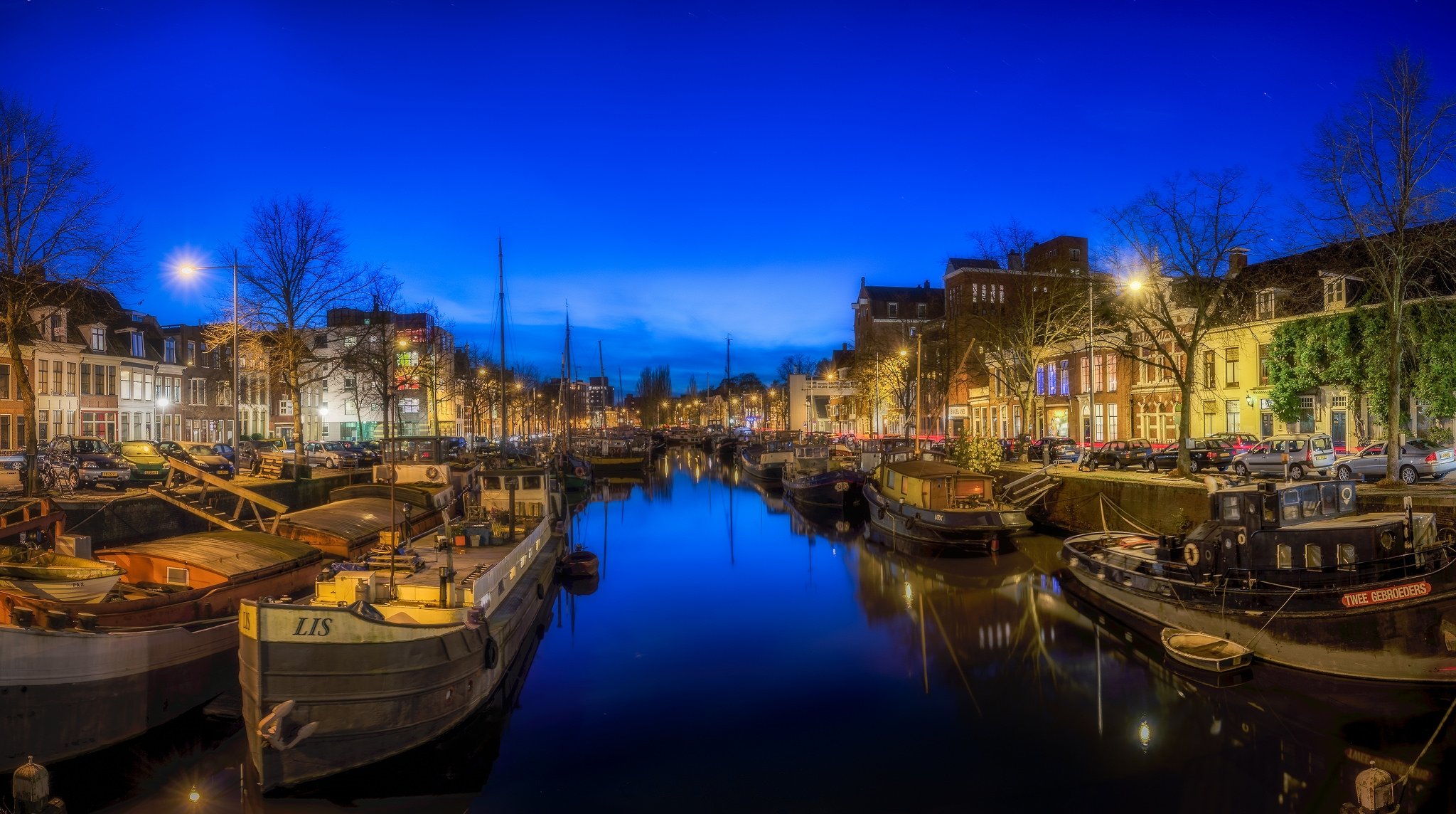 etherlands, Houses, Rivers, Fence, Alkmaar, Cities Wallpaper