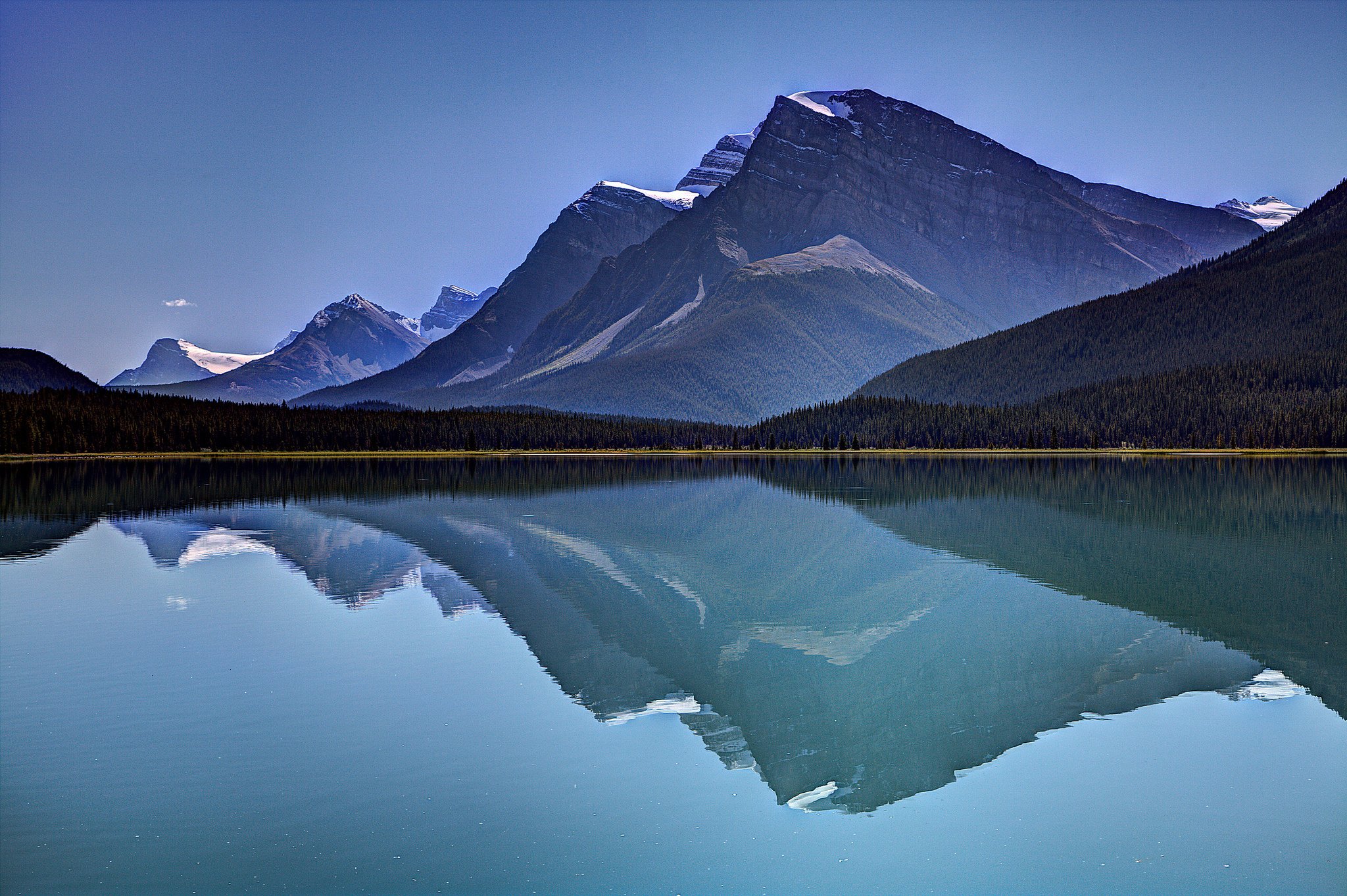 mountain, Lake Wallpaper