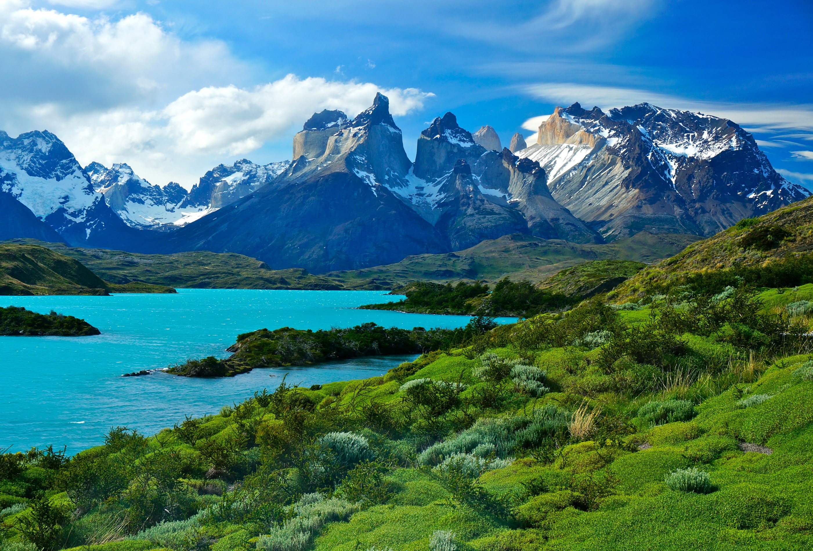 mountain, Lake Wallpaper