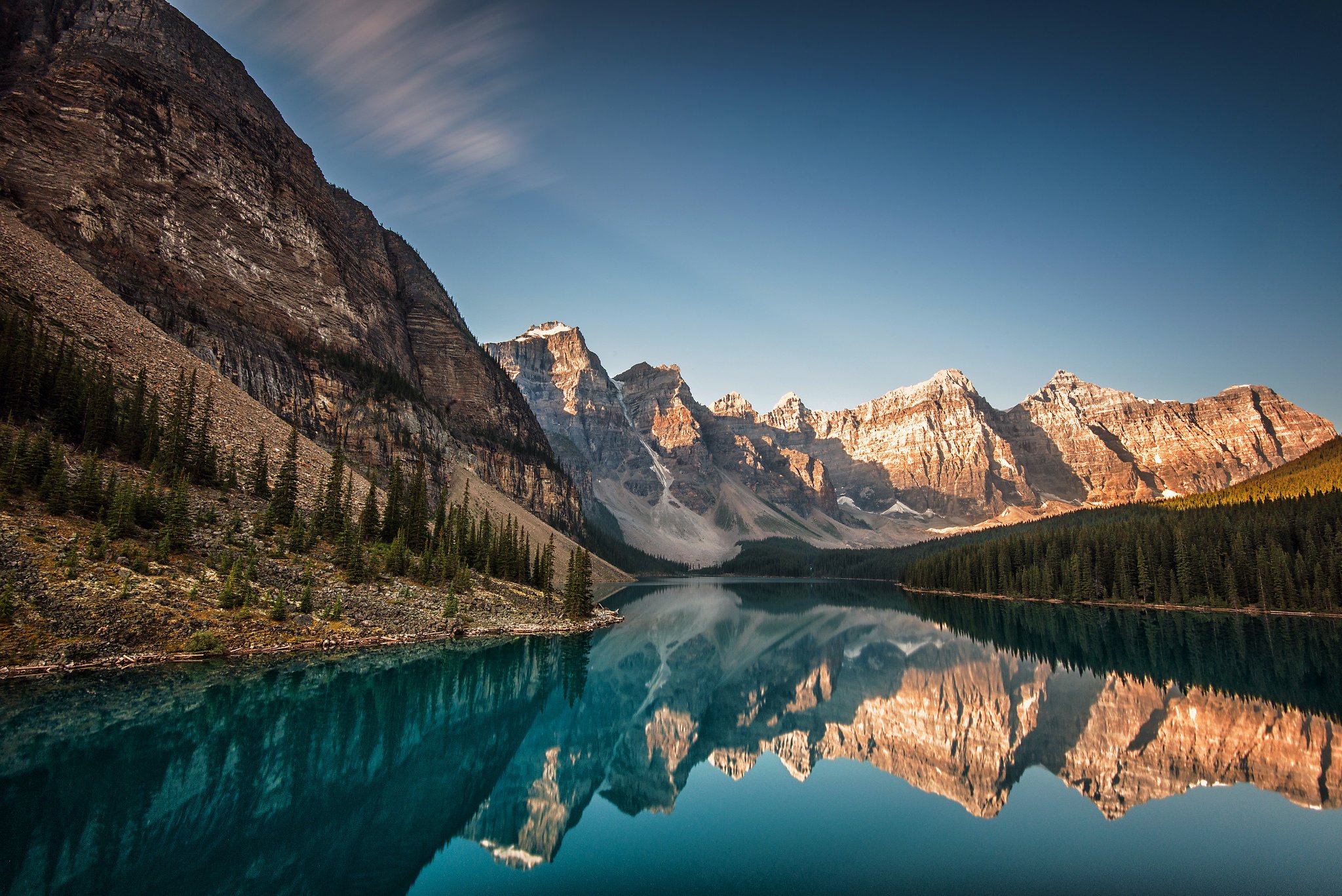 mountain, Lake Wallpaper