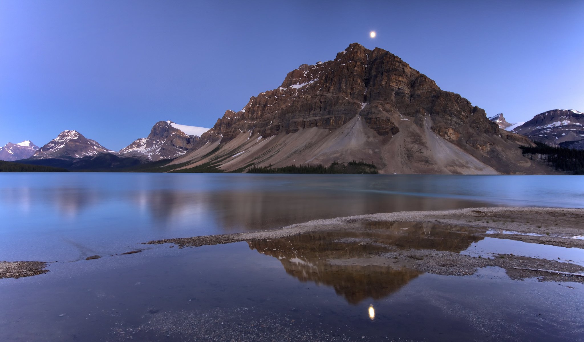 sky, Mountains, Glaciers, Lakes, Ice Wallpaper