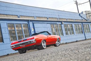 , Chevrolet, Chevelle ss, Convertible, Red, Cars, Modified