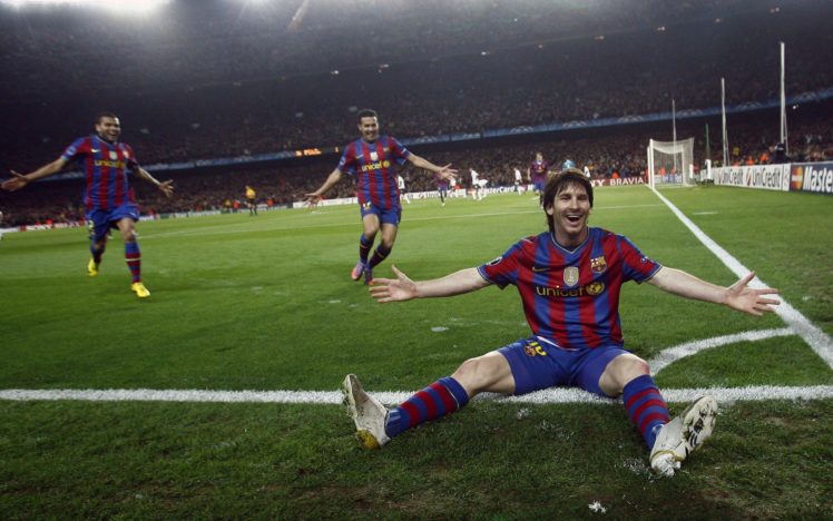 celebracion, Gol, Leo, Messi, Fc, Barcelona HD Wallpaper Desktop Background
