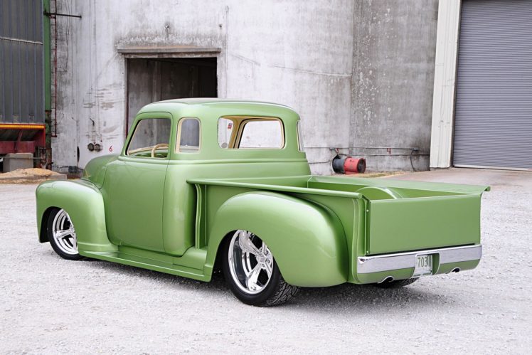 1948, Chevy, Pickup, Trucks, Green, Modified HD Wallpaper Desktop Background