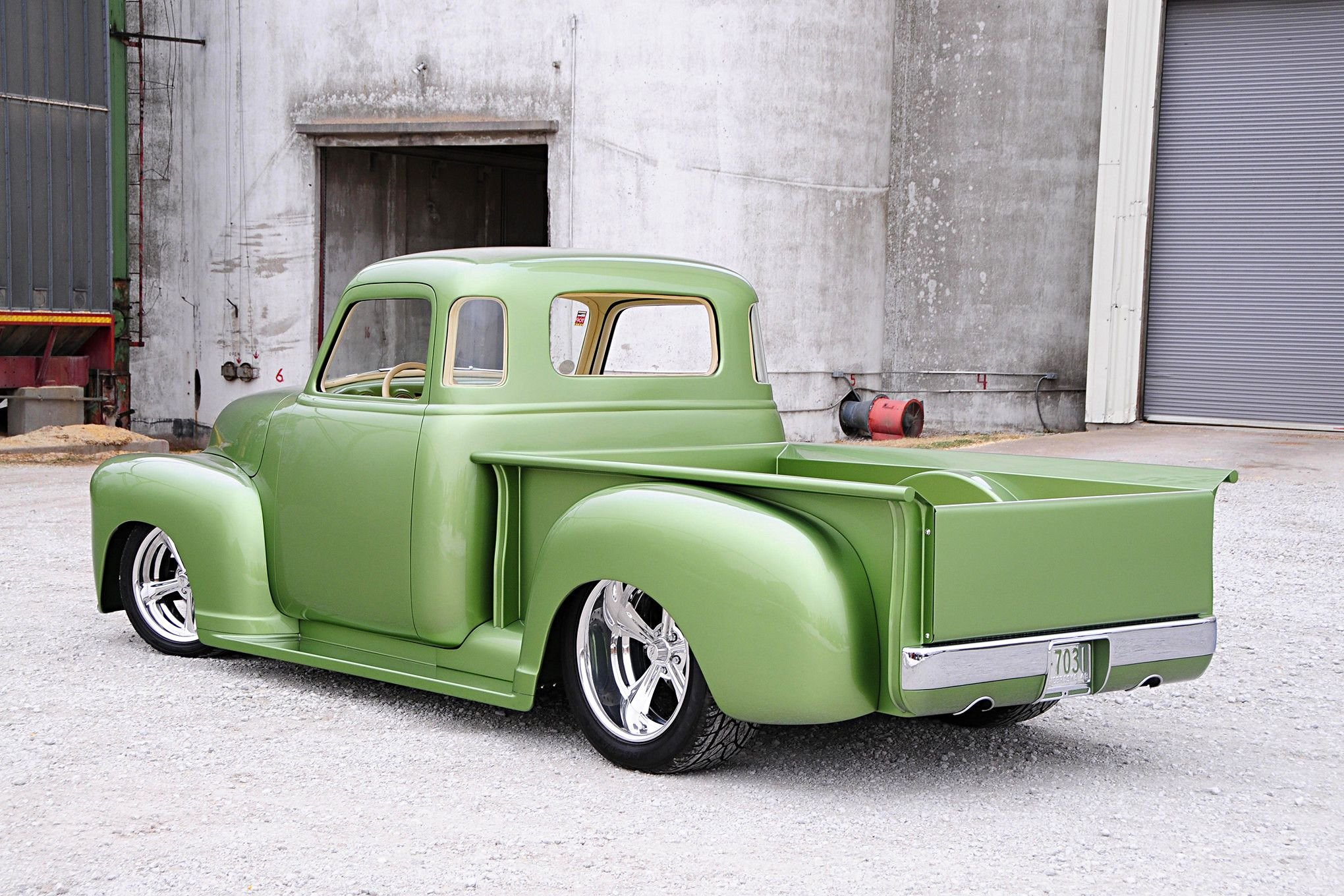 1948, Chevy, Pickup, Trucks, Green, Modified Wallpaper