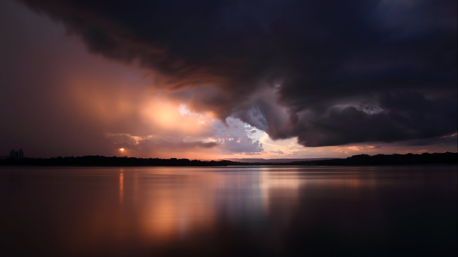 dramatic, Nature, Beautiful, Reflection, Beauty, Clouds, Color