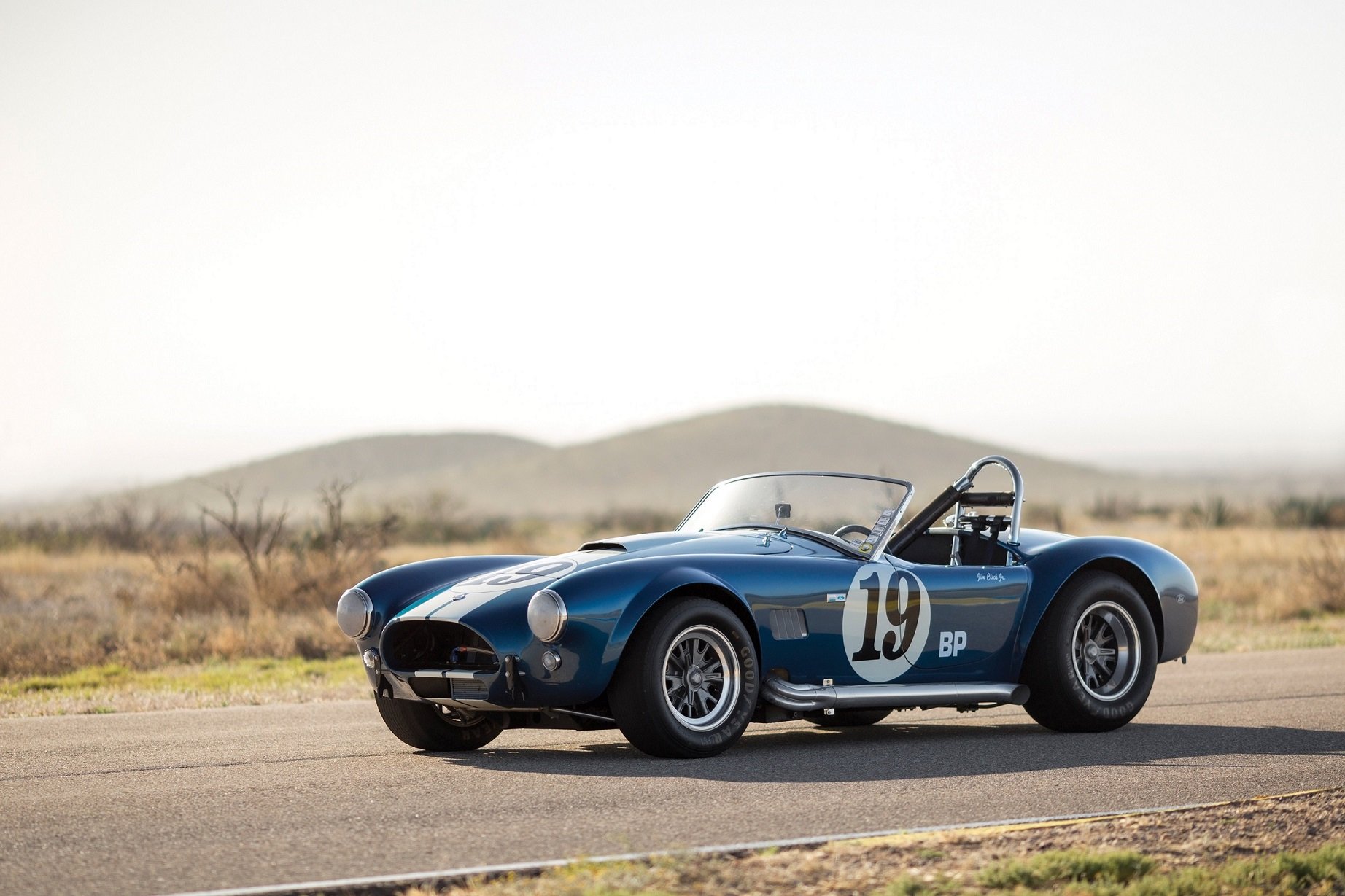 1964, Shelby, Cobra, 289, Cars, Classic, Blue Wallpaper