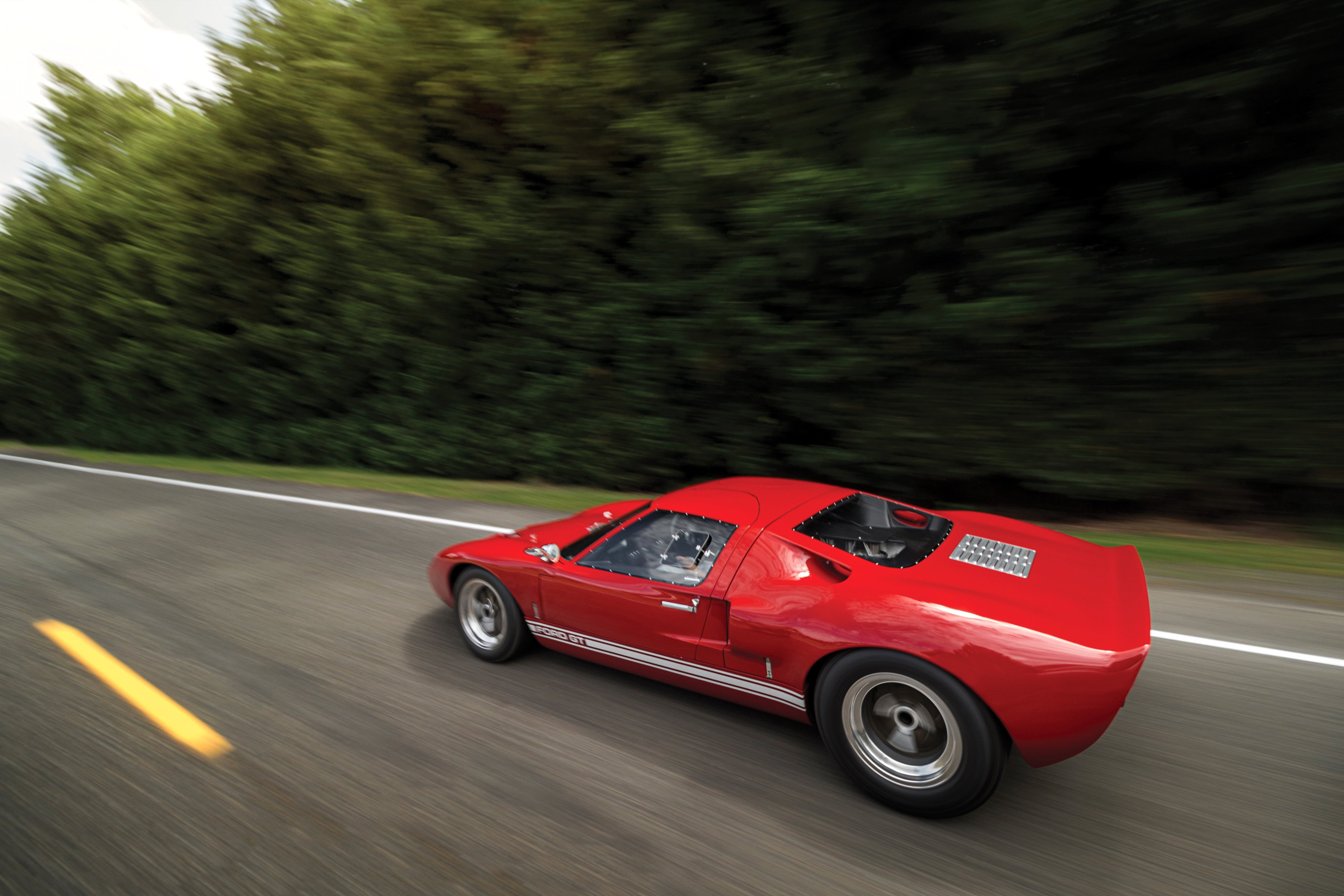 ford, Gt40, Road, Version, Cars, Red, 1966 Wallpaper