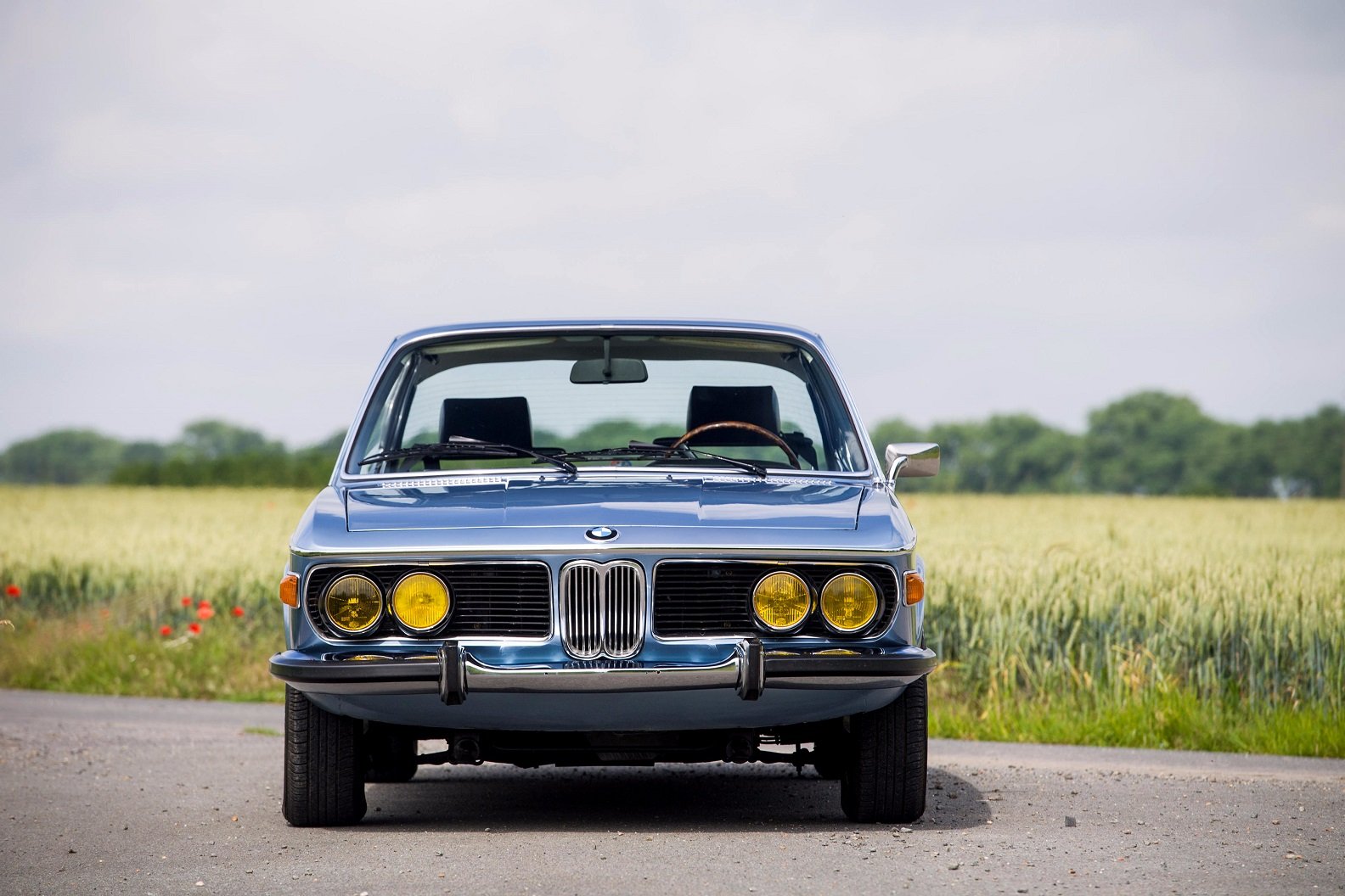 bmw, 3, 0, Csi,  e9 , Cars, Coupe, Blue, 1971 Wallpaper