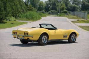 1969, Chevrolet,  c3 , Corvette, Stingray, L46, Cars, Yellow, Convertible