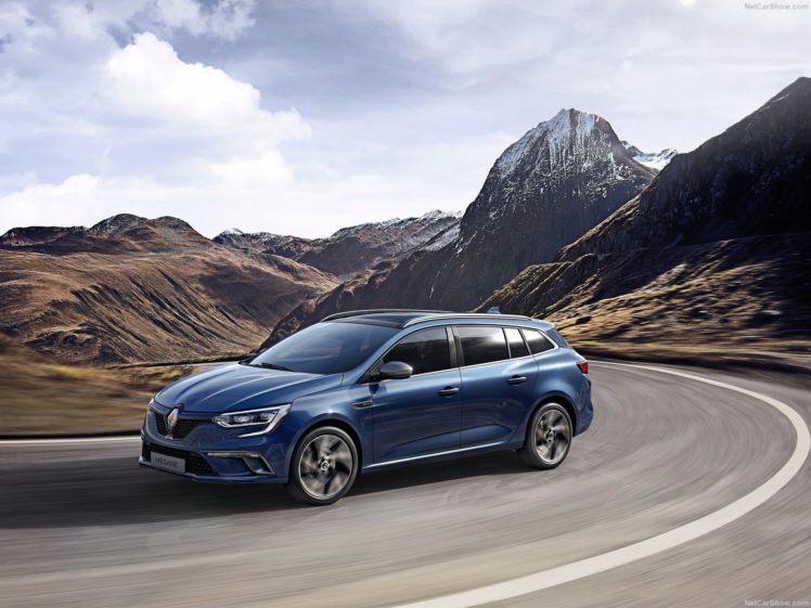 renault, Megane, Estate, Cars, Wagon, 2016, French HD Wallpaper Desktop Background