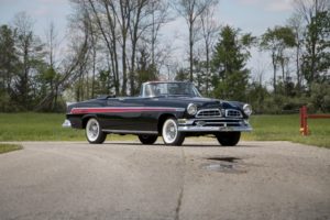 1955, Chrysler, New, Yorker, Deluxe, Convertible, Cars, Black, Classic
