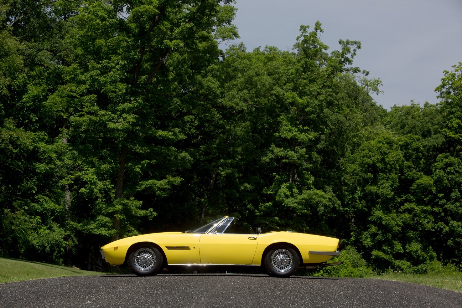 1969, Maserati, Ghibli, Spyder, Ss, Cars, Yellow Wallpaper