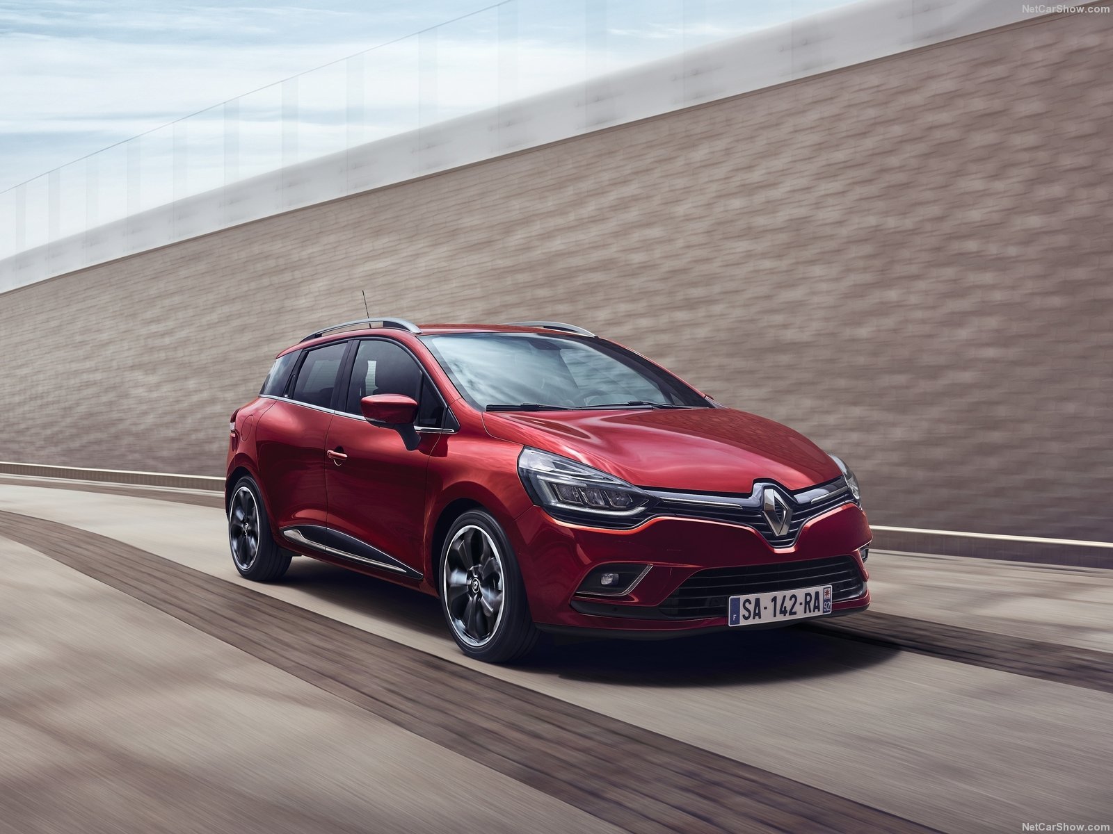 renault, Clio, Cars, French, 2016, Red Wallpaper