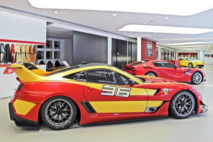 ferrari, 599 xx, Evo, Racecars, Cars HD Wallpaper Desktop Background