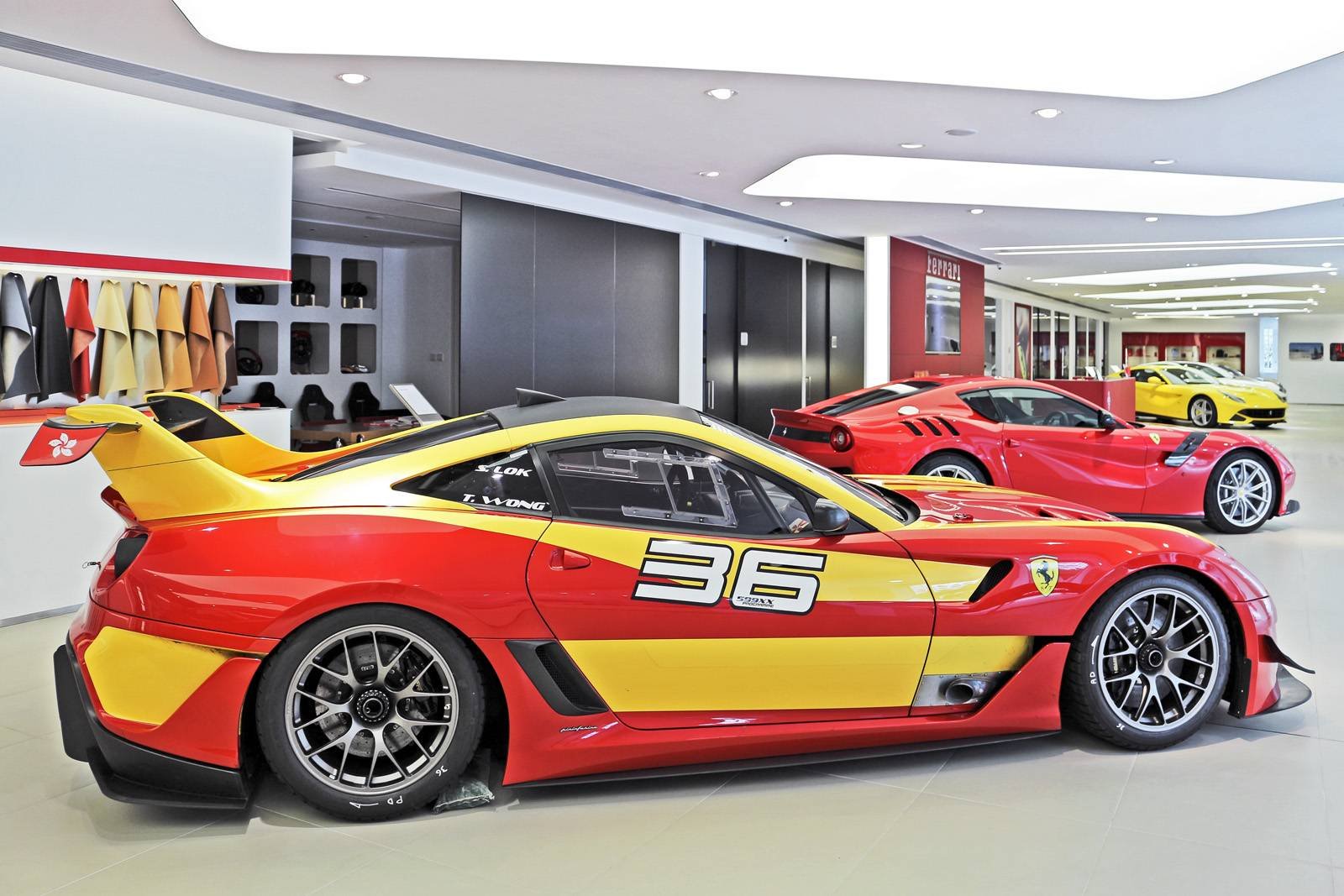 ferrari, 599 xx, Evo, Racecars, Cars Wallpapers HD / Desktop and Mobile