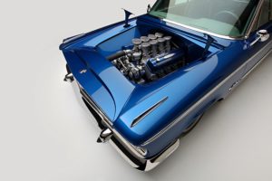 1963, Ford, Galaxie, Sportsroof, Blue, Cars, Modified