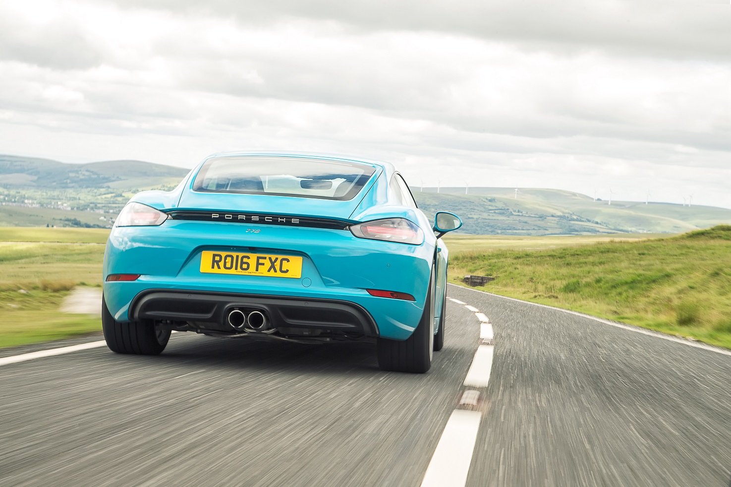 porsche, 718, Cayman, S, Uk spec,  982c , Cars, Blue, 2016 Wallpaper