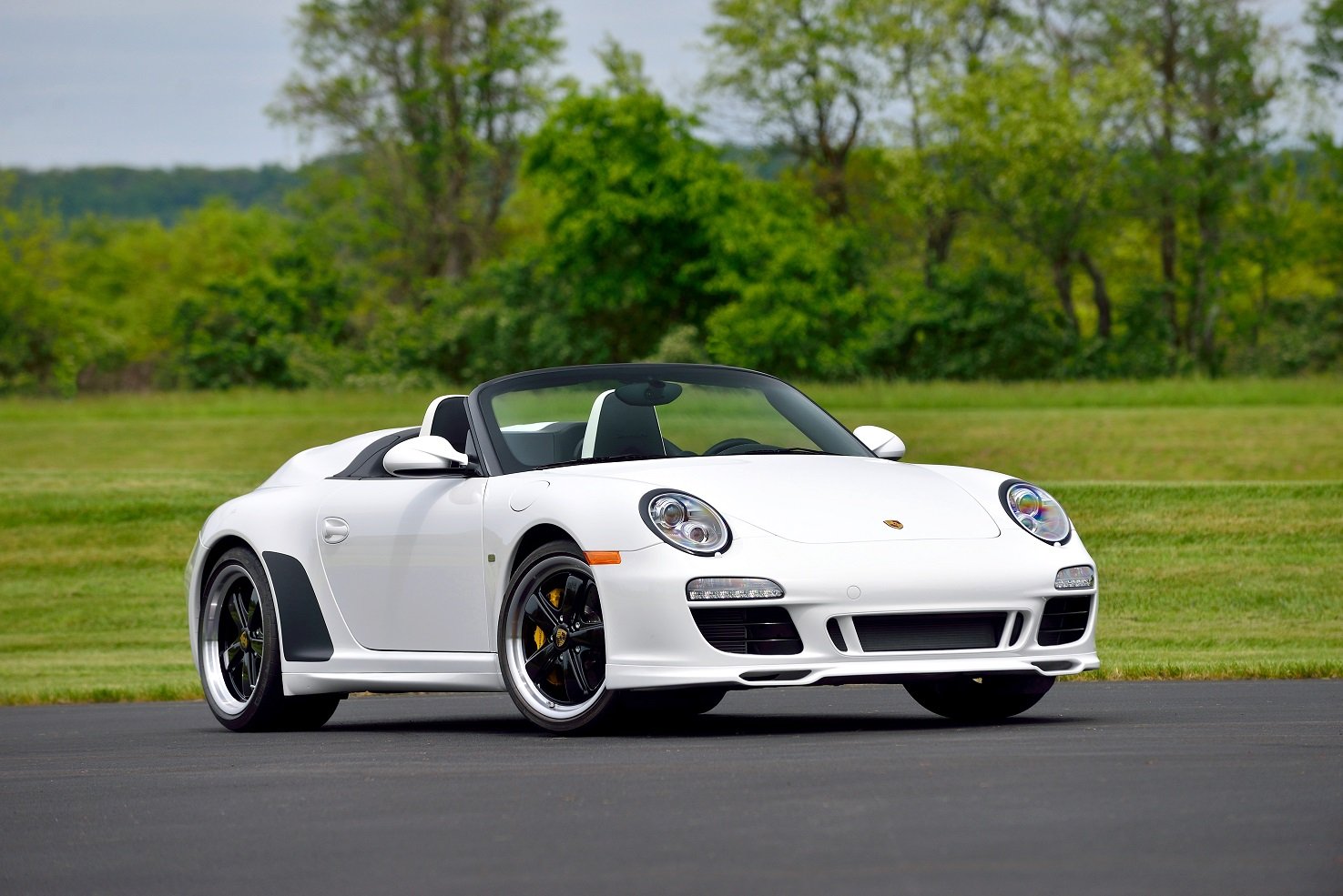 porsche, 911, Speedster, Us spec,  997 , Cars, White, 2010 Wallpaper