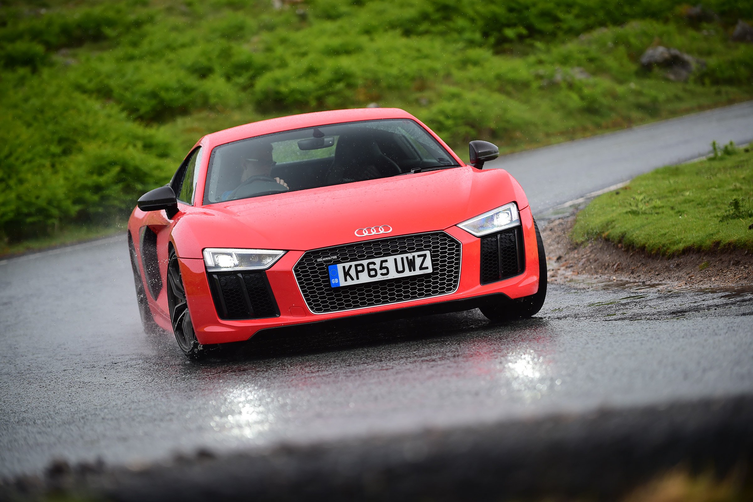 audi, R8, V10, Plus, Uk spec, Cars, 2015 Wallpaper