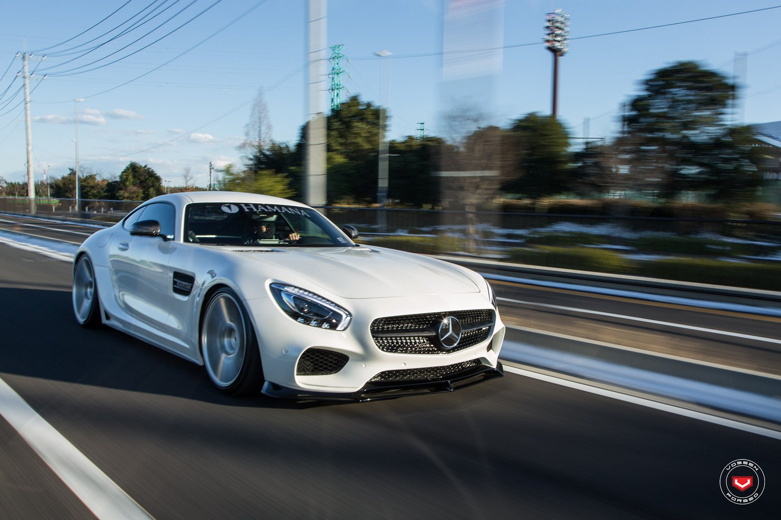 vossen, Wheels, Mercedes, Benz, Amg, White, Gts Wallpaper
