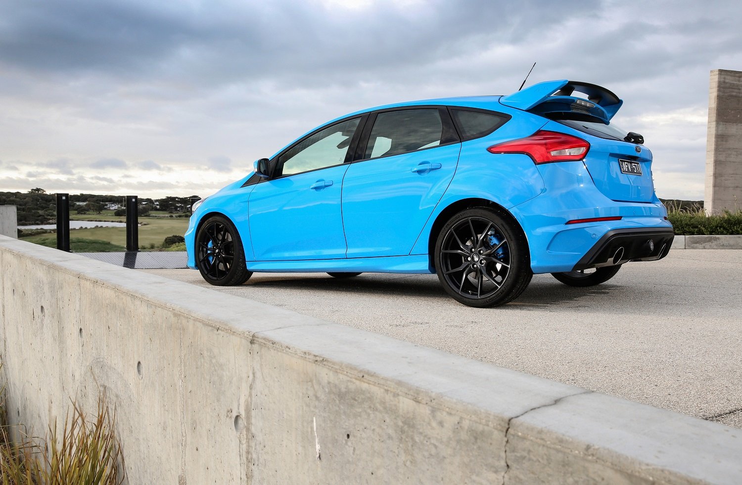 ford, Focus, Rs, Au spec, Cars, Blue, 2016 Wallpaper