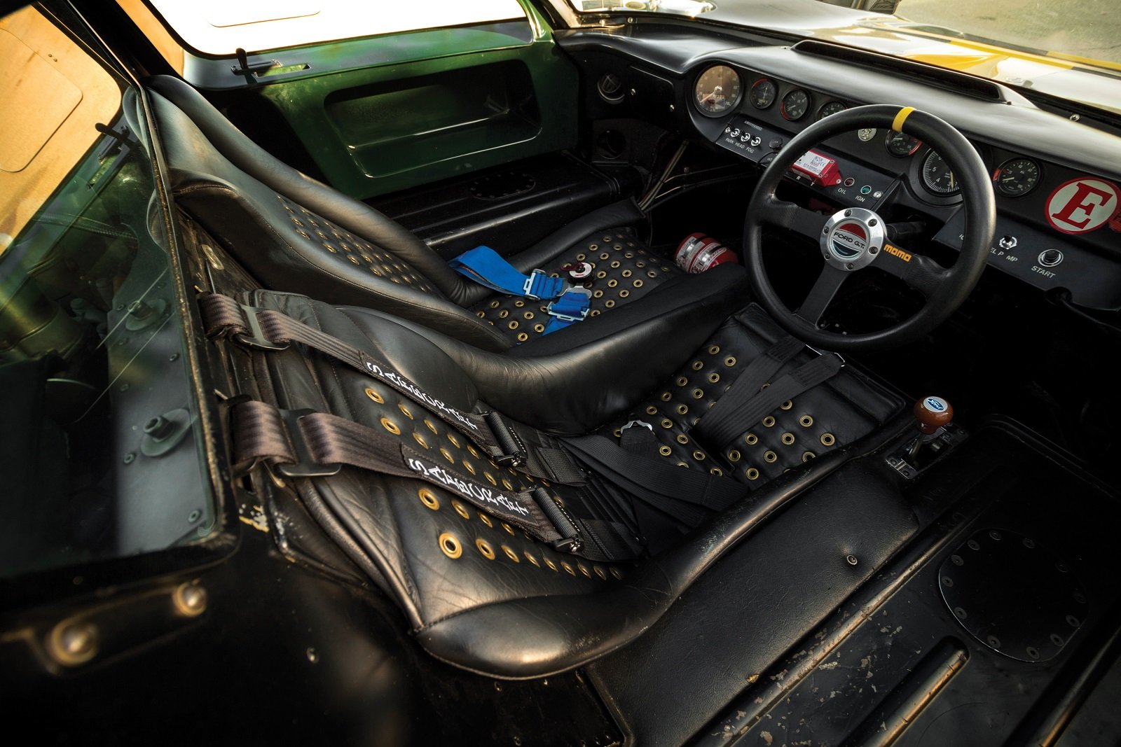1966, Ford, Gt40, Le, Mans, Race, Cars, Racecars, Interior Wallpaper