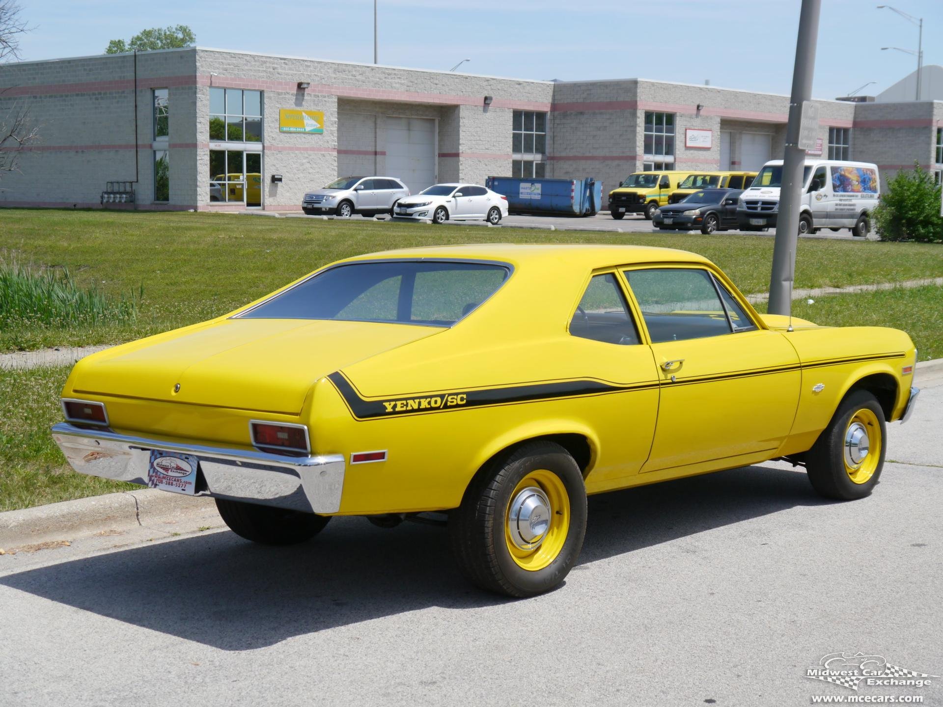 1971, Chevrolet, Nova, Yenko, Tribute, Cars, Coupe, Yellow Wallpaper