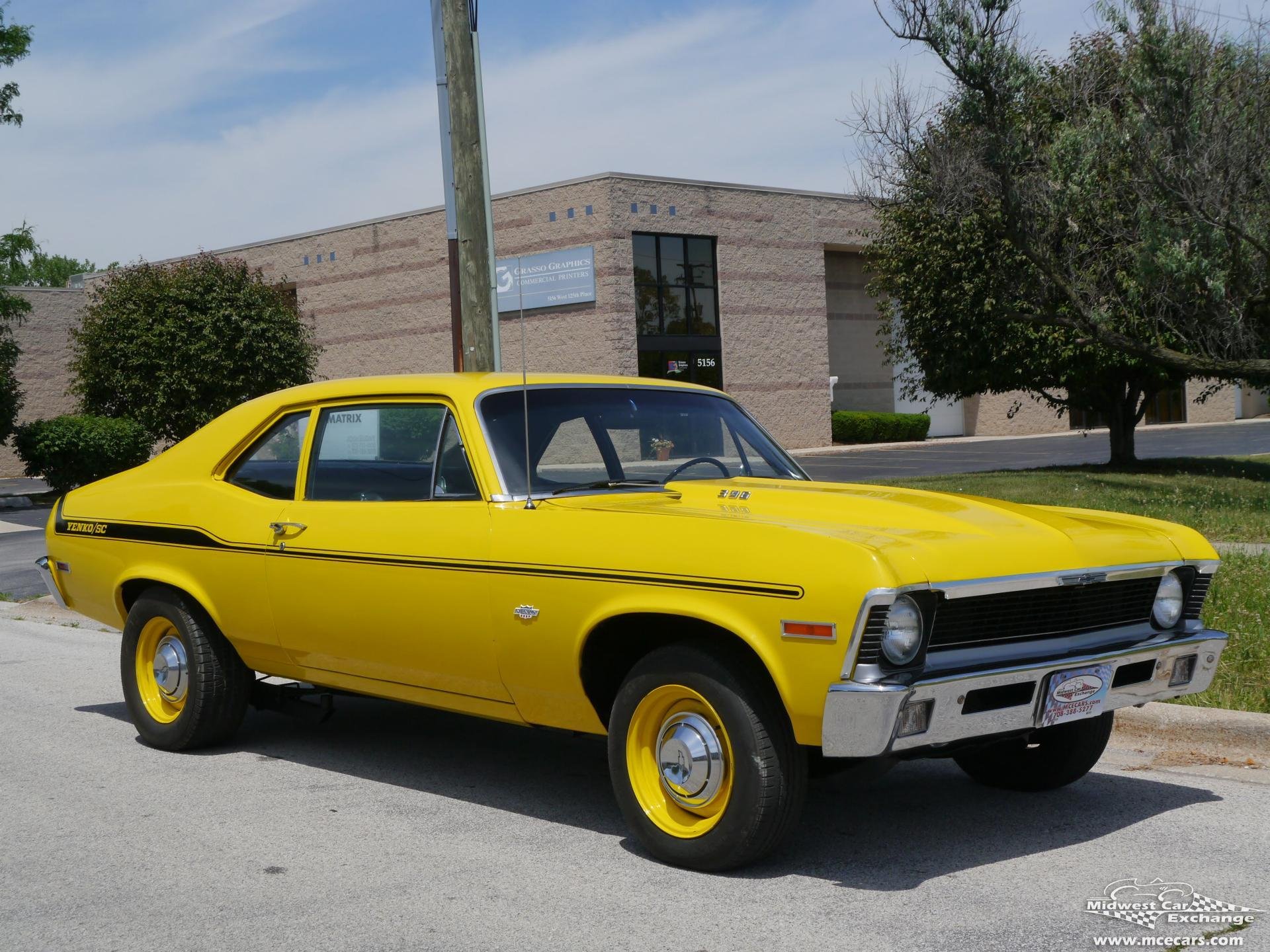 1971, Chevrolet, Nova, Yenko, Tribute, Cars, Coupe, Yellow Wallpaper