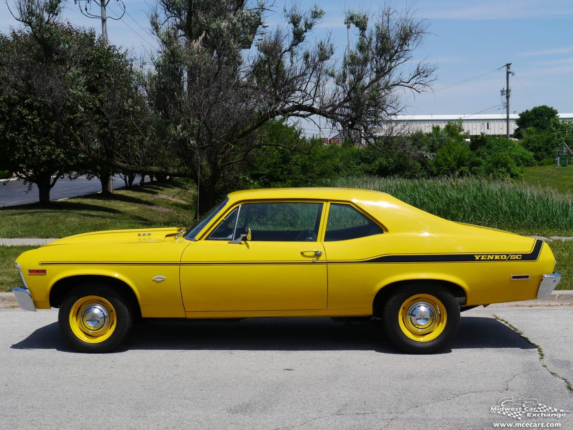 1971, Chevrolet, Nova, Yenko, Tribute, Cars, Coupe, Yellow Wallpaper