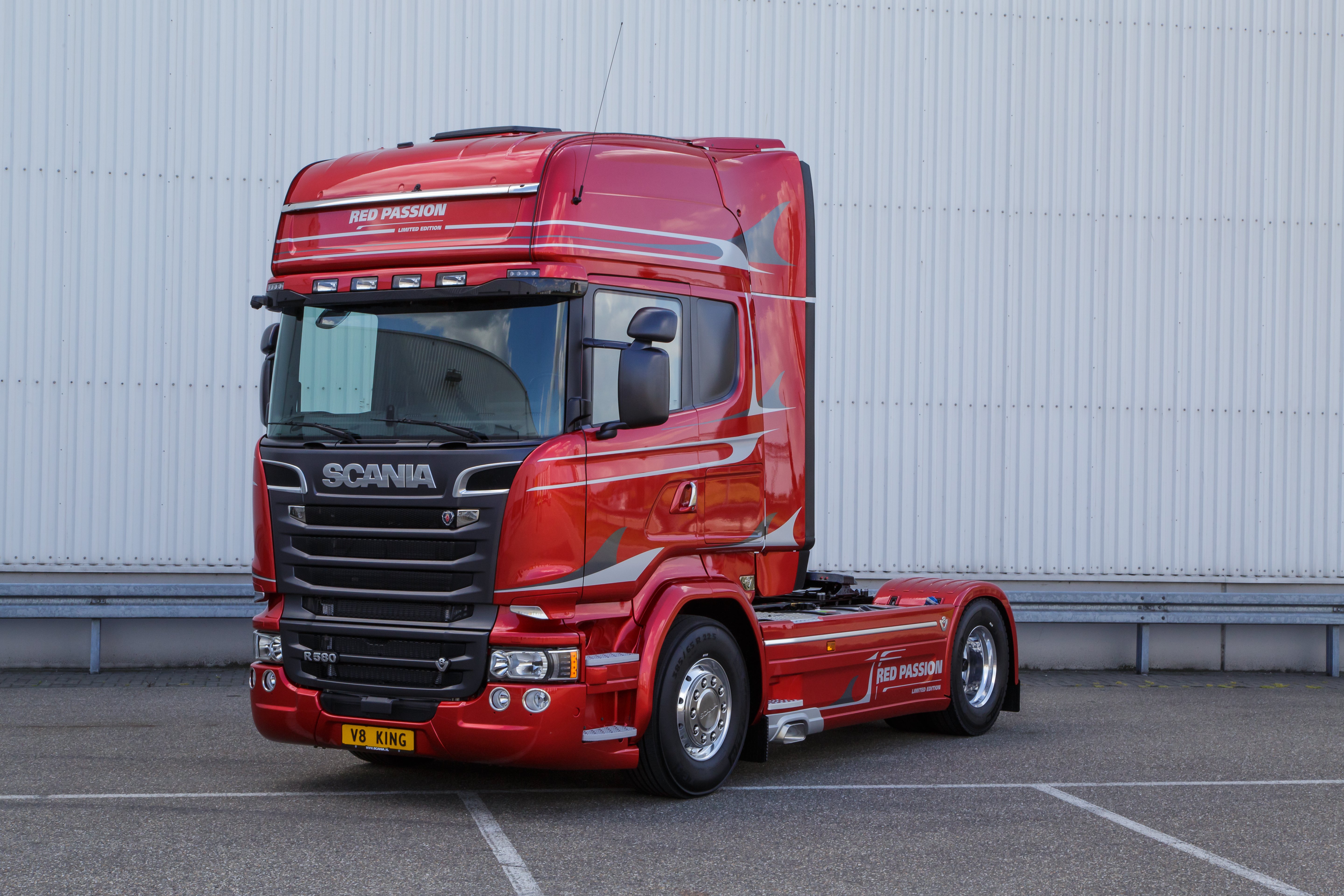 scania, Red, Passion Wallpaper