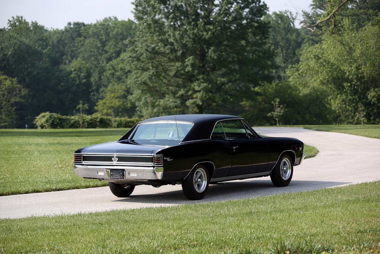 1967, Chevrolet, Chevelle, Ss, 396, L34, Sport, Coupe, Cars, Black, Muscle, Cars Wallpaper