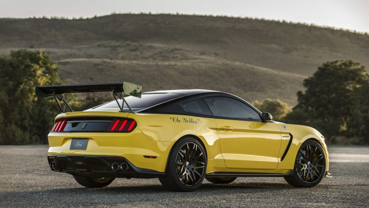 ford, Shellby, Gt 350, Builds, Wild, P 51, Inspired, Mustang, Cars, Yellow, 201 HD Wallpaper Desktop Background