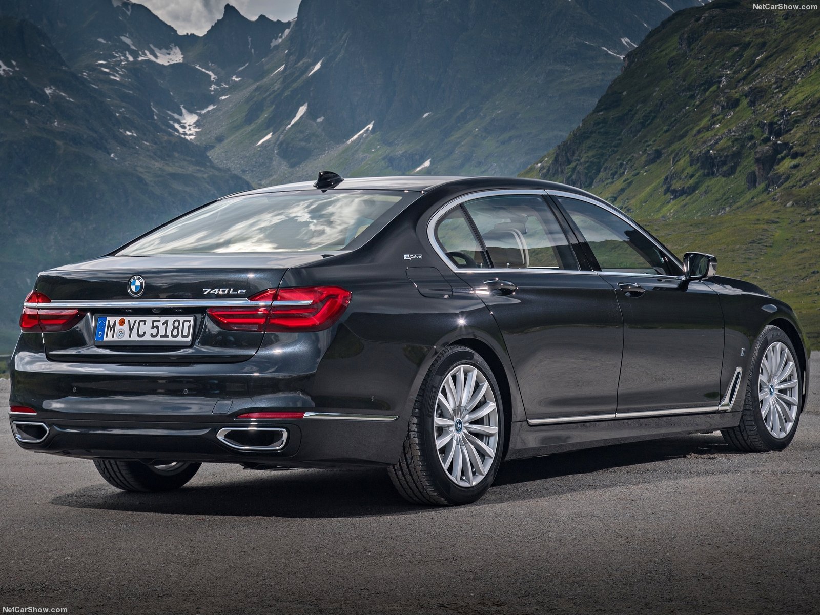 bmw, 740le, Xdrive, Iperformance, Cars, 2016 Wallpaper