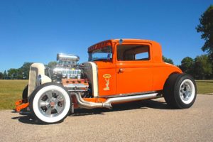 1931, Chrysler, Coupe, Cars, Orange, Hot, Rod, Classic