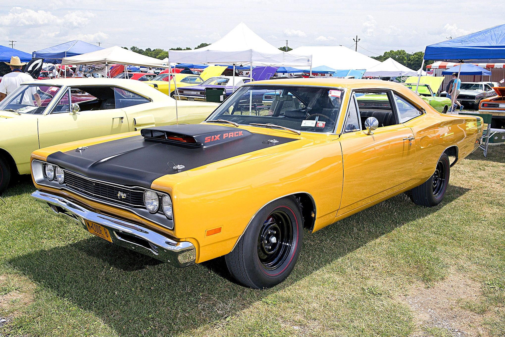 1969, Dodge, Super, Bee, 440, Six, Pack, Cars Wallpaper