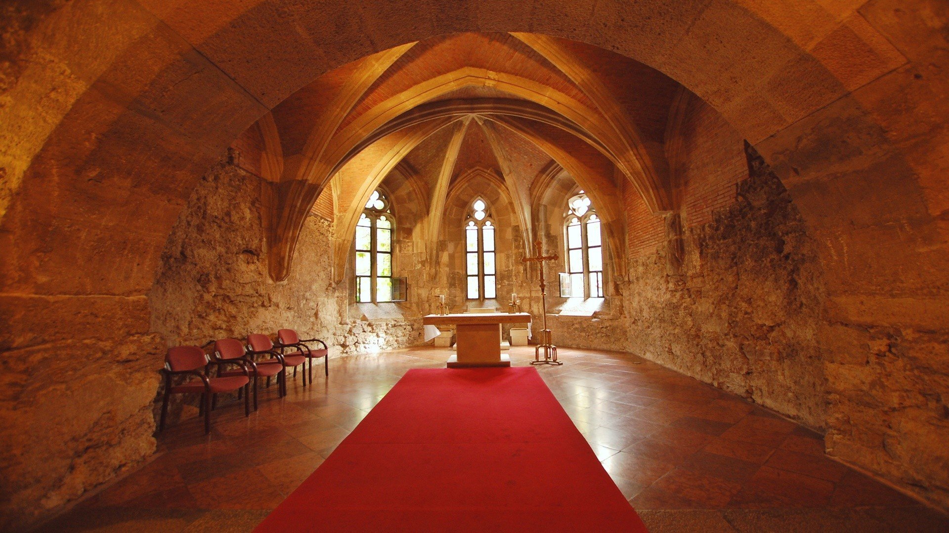 iglesia, Cupula, Interior, Arcos Wallpaper