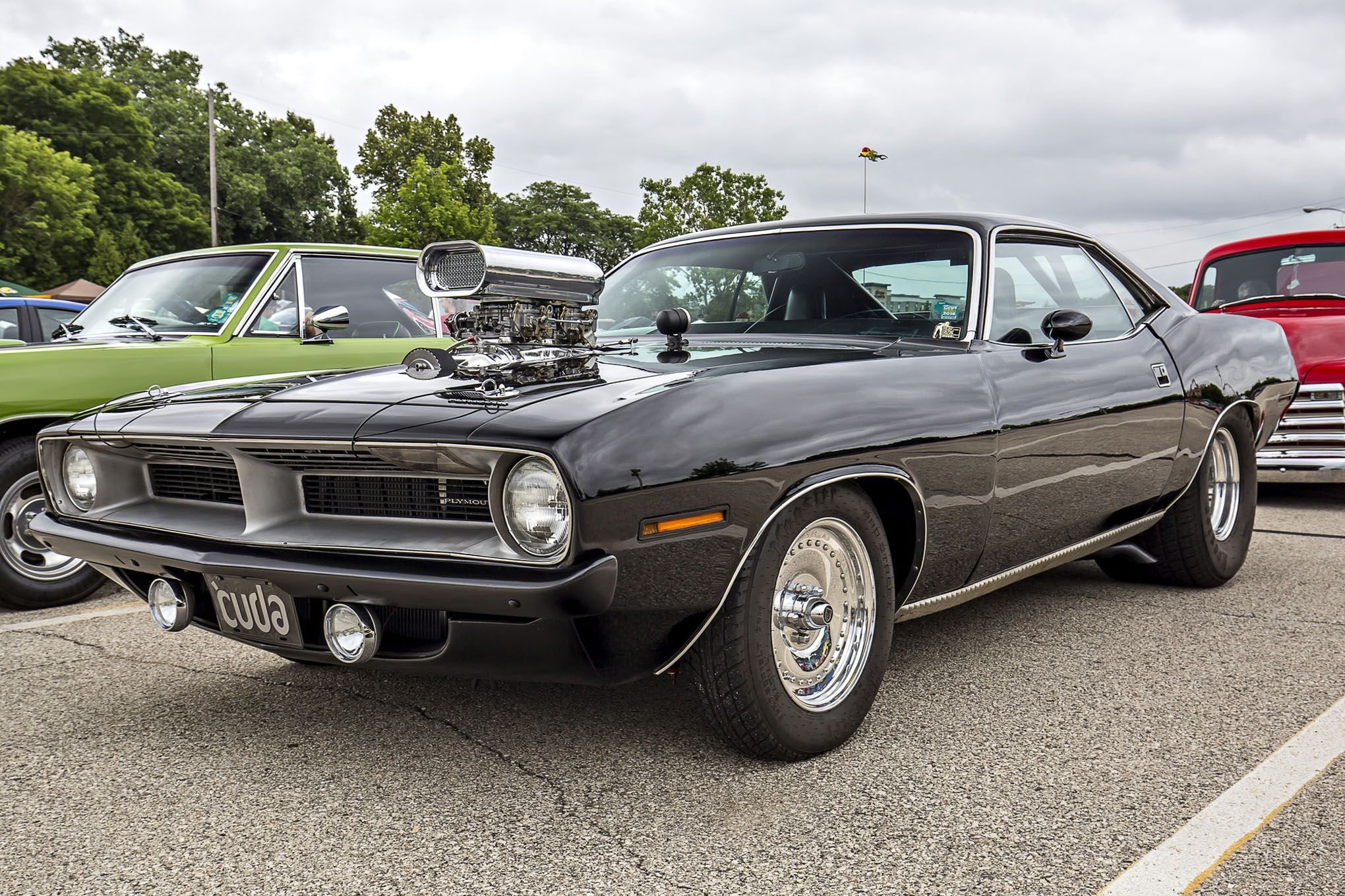 plymouth, Superchargers, Cuda, Cars, 197 Wallpaper