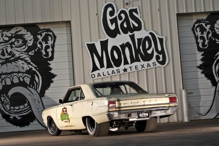 1967, Dodge, Dart, Hellcat, Gas, Monkey, Cars, Classic, Modified HD Wallpaper Desktop Background