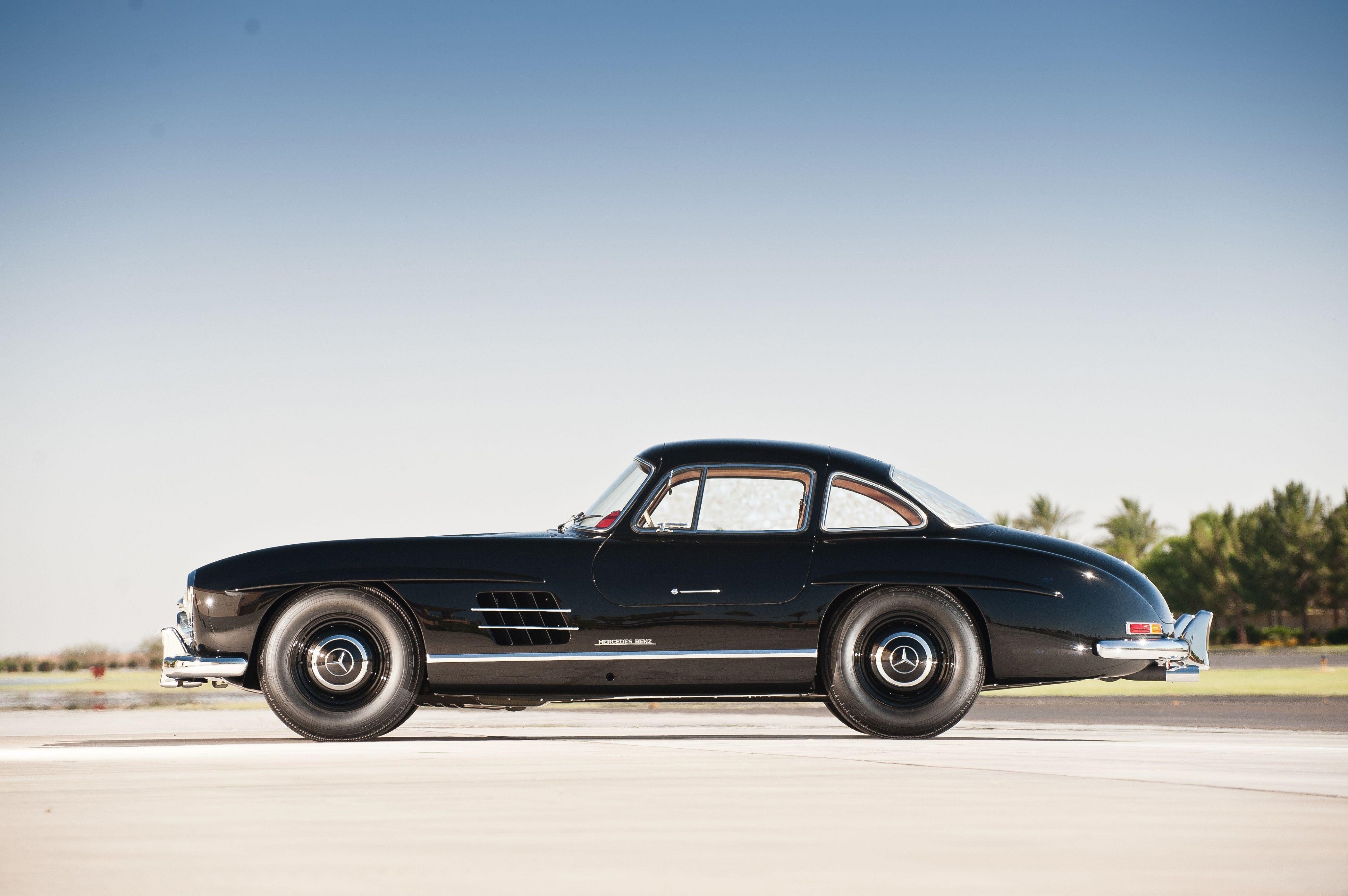 mercedes, Benz, 300, Sl, Black,  w198 , Cars, Classic, Black, 1957 Wallpaper