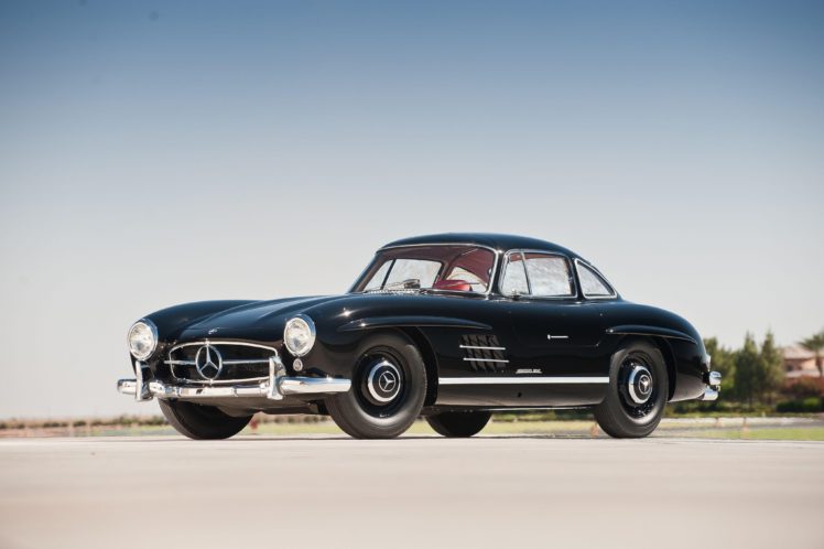 mercedes, Benz, 300, Sl, Black,  w198 , Cars, Classic, Black, 1957 HD Wallpaper Desktop Background