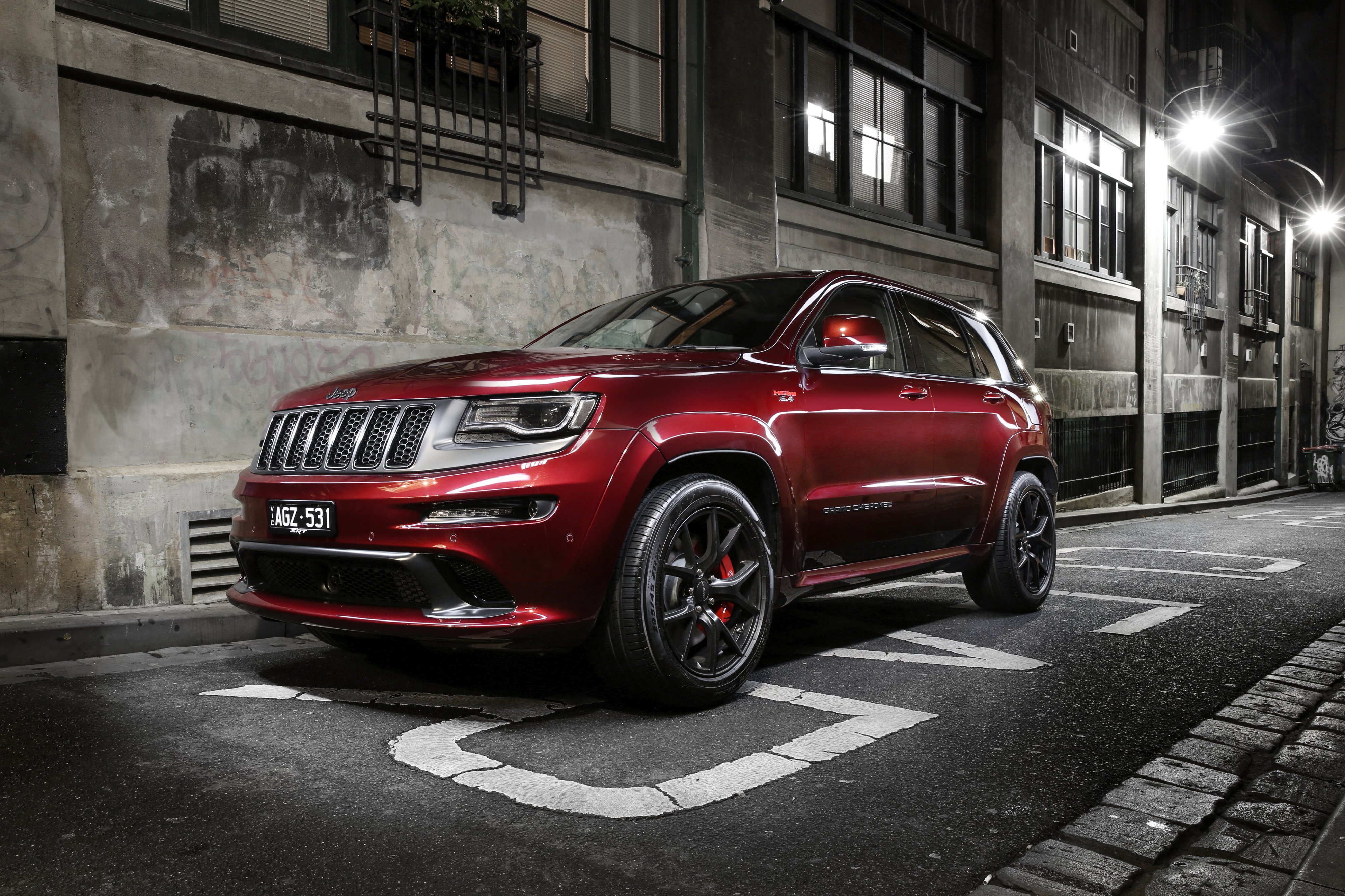 jeep, Grand, Cherokee, Srt, Night, Au spec,  wk2 , Cars, 2016 Wallpaper