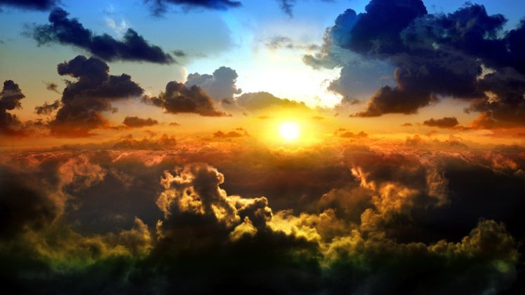 dreamy, Beauty, Sky, Cloud, Sunset HD Wallpaper Desktop Background