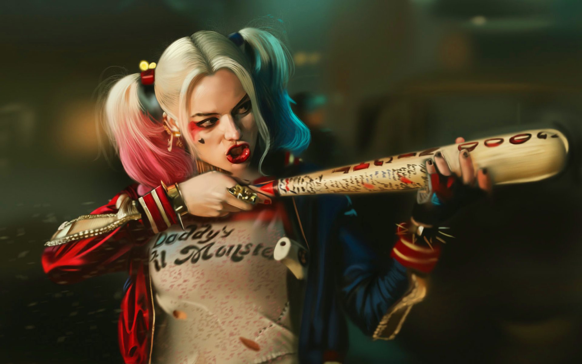 harley quinn in action