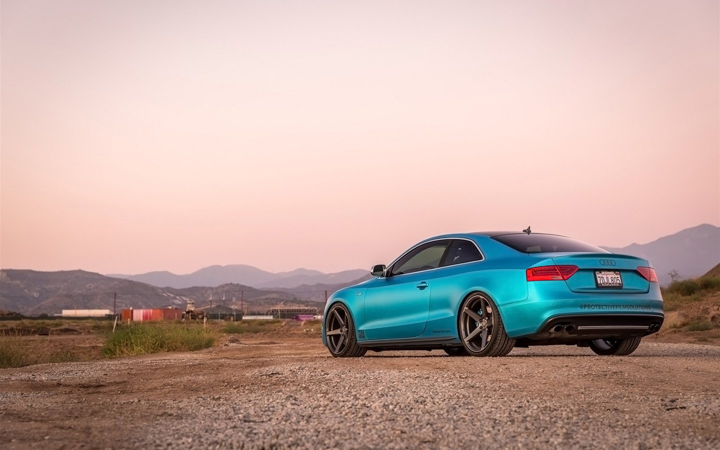 2016, Vorsteiner, Audi s5, Wheels, Cars, Blue Wallpaper