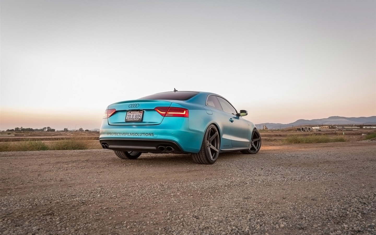2016, Vorsteiner, Audi s5, Wheels, Cars, Blue Wallpaper