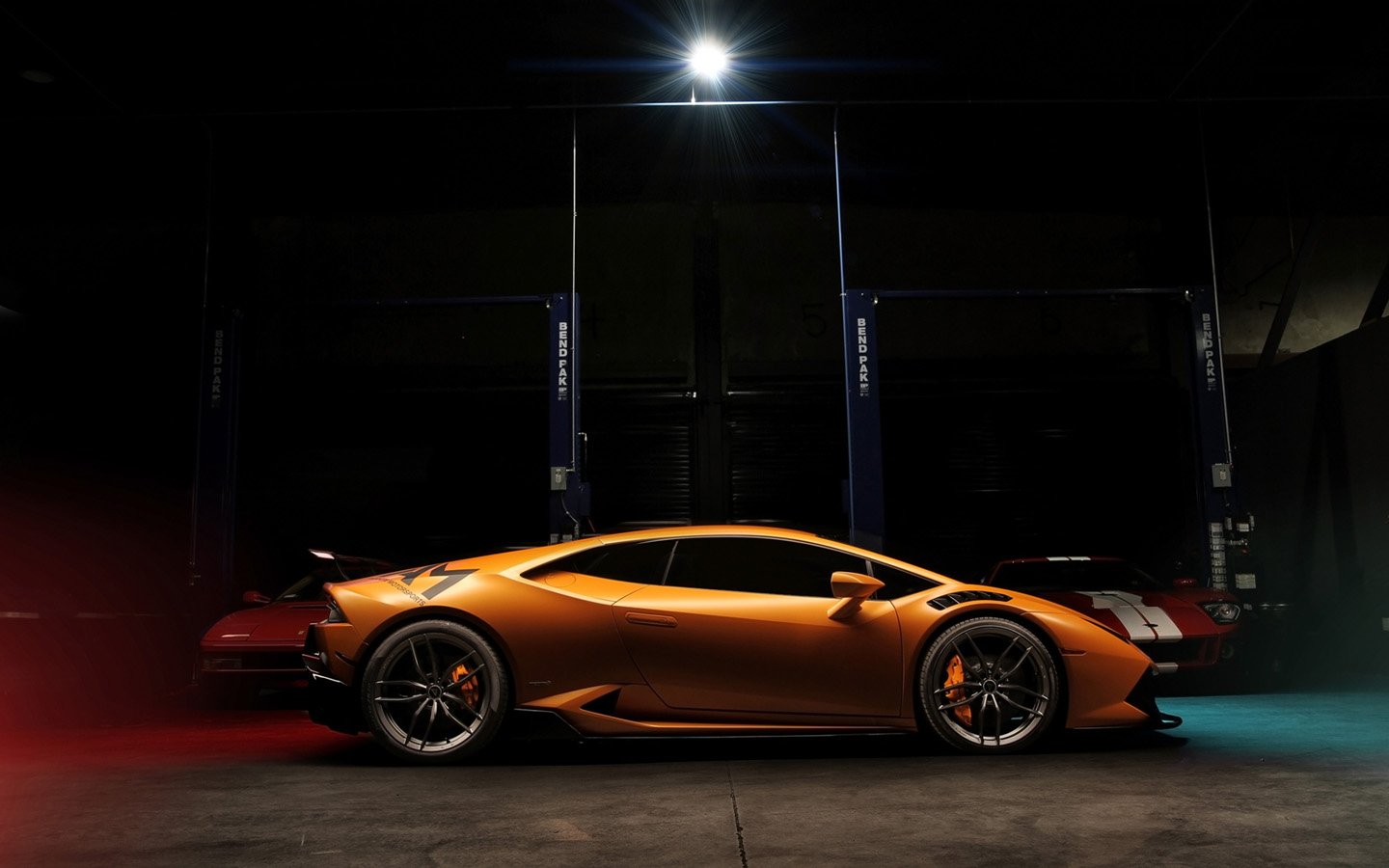 2016, Vorsteiner, Lamborghini, Huracan, Cars, Supercars, Orange, Wheels Wallpaper